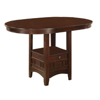 BM168044 Counter Height Dining Table, Warm Brown