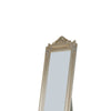 Camilla Full Length Standing Mirror with Decorative Design, Champagne - BM168243