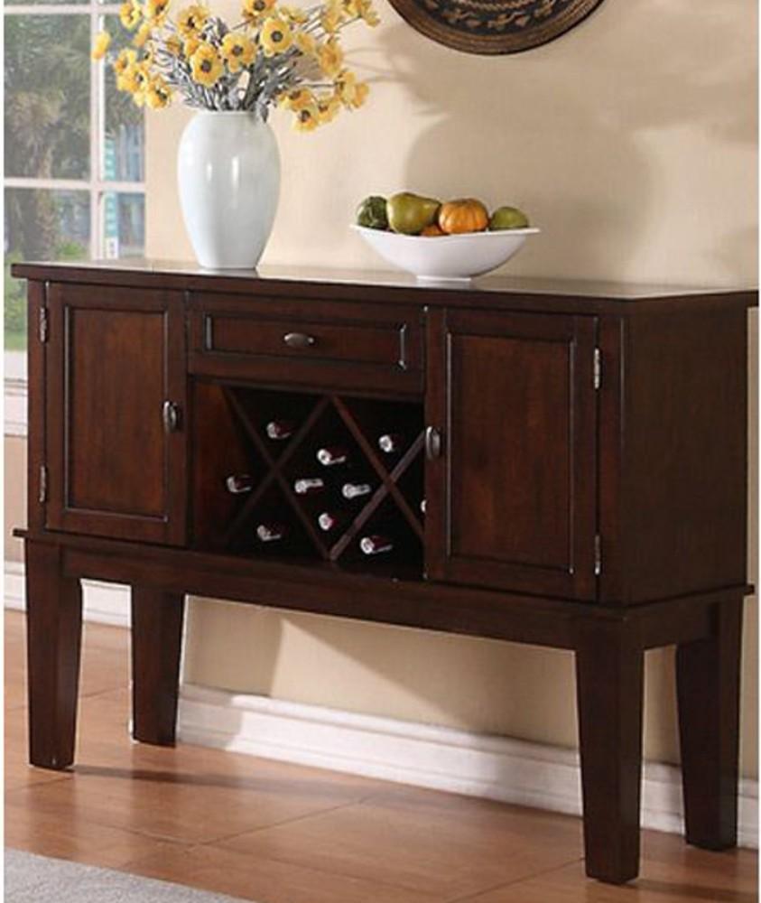 benzara BM171389 Contemporary Server Brown