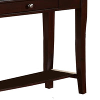 Wooden Console Table With One Drawers Brown - BM171395