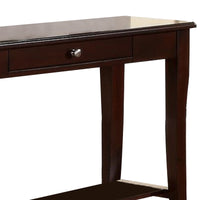 Wooden Console Table With One Drawers Brown - BM171395