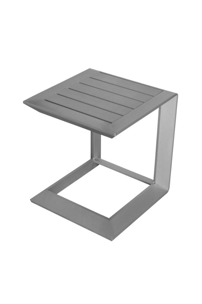 BM172088 Aluminum Side Table, Silver