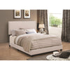 BM172141 Ivory Upholstered Full Bed