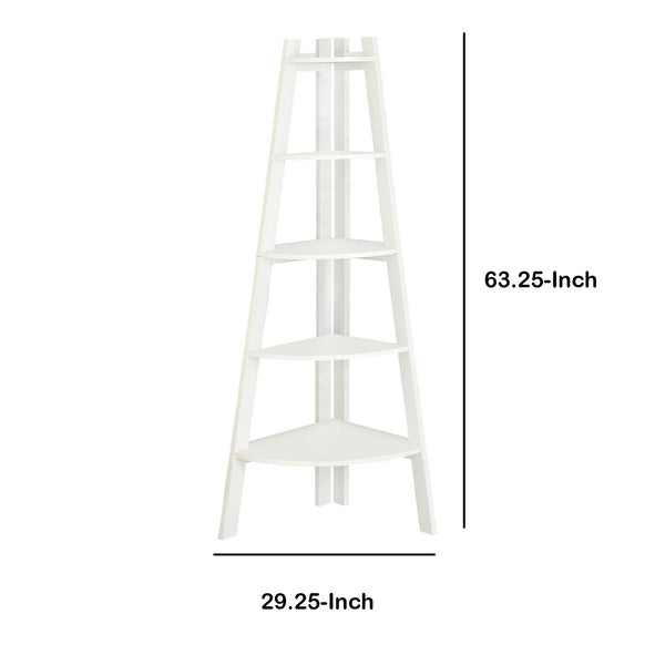 BM172780 Ladder Shelf, White