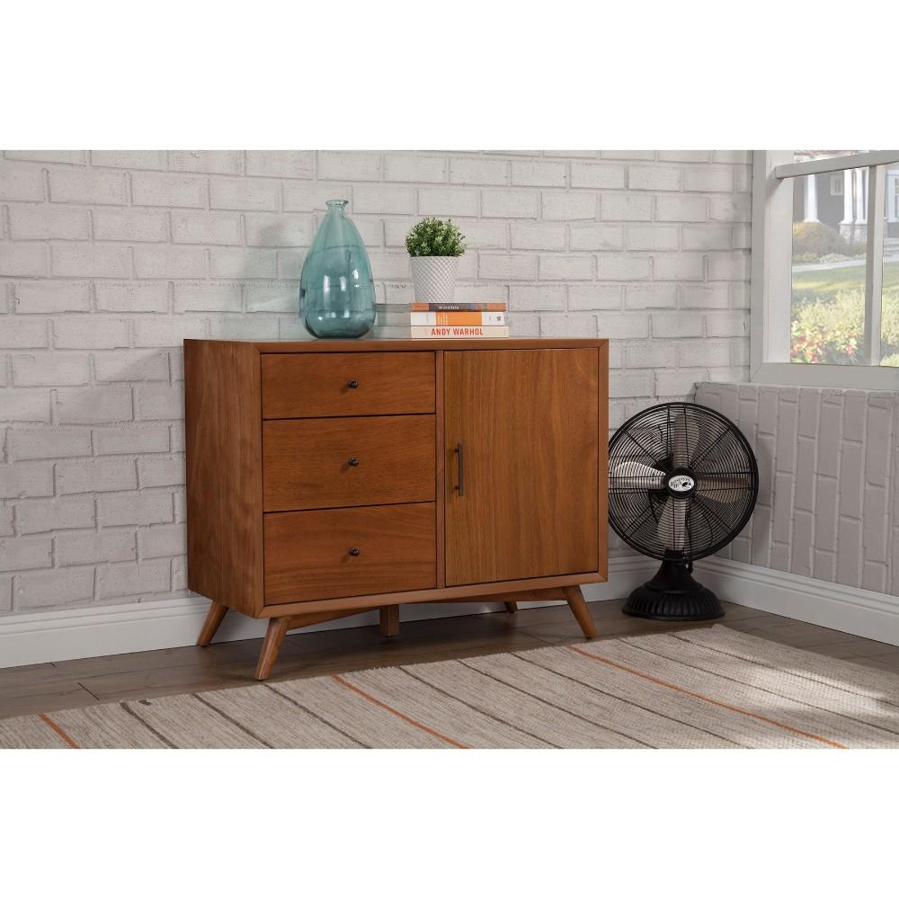 BM172824 Mahogany Wood Accent Cabinet