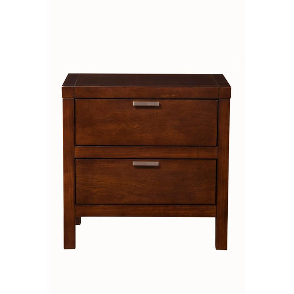 BM172857 Wood Nightstand, Brown