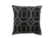 Contemporary Style Set of 2 Pillows With Intriguing Designing, Gray, Black  - BM177966