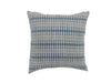 Contemporary Style Simple Traditionally Designed Set of 2 Throw Pillows, Blue  - BM177978