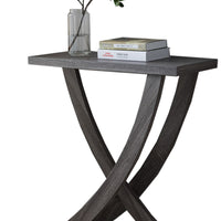 Wooden Console Table,  Distressed Gray - BM179742