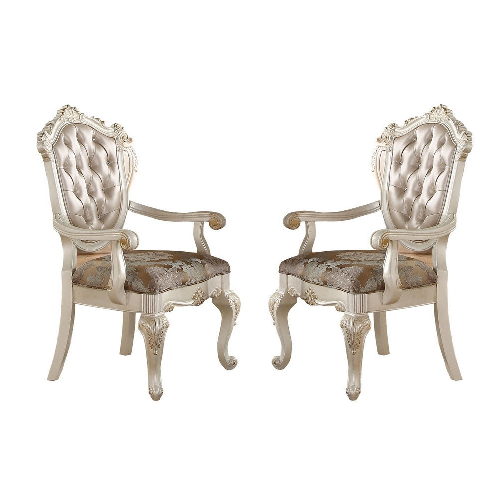Benzara Traditional Faux Leather Upholstered Side Chair (Wood Frame) Benzara Traditional Faux Leather Upholstered Side Chair (Wood Frame)