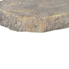 Round Cemented Log Accent, Brown - BM200916