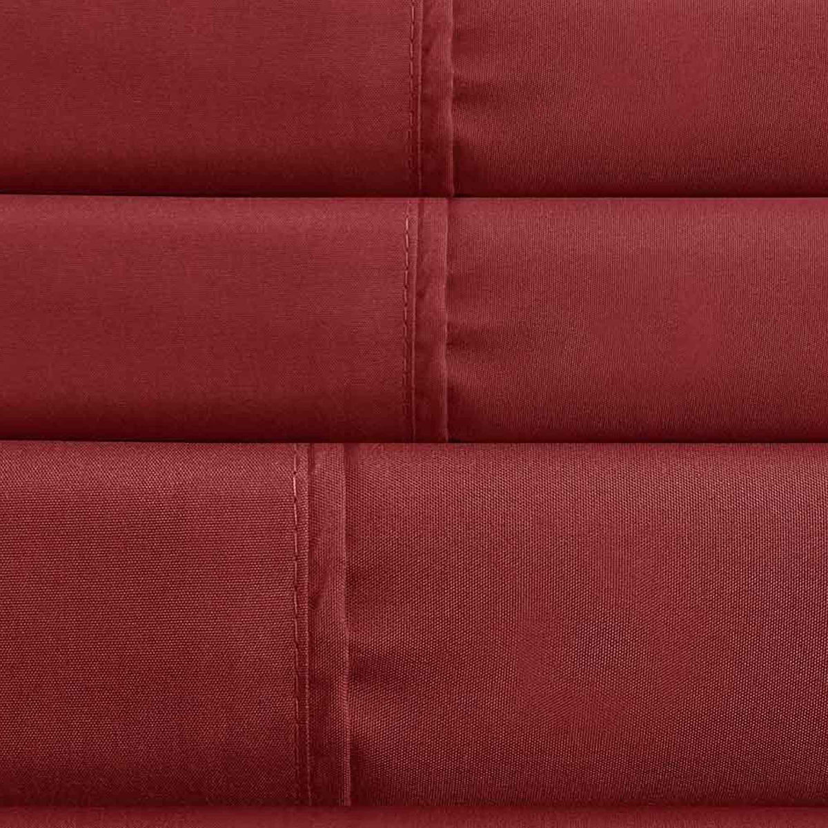 Lanester 3 Piece Polyester Twin Size Sheet Set , Red - BM202120