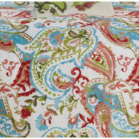Caen 8 Piece Printed Reversible Queen Size Comforter Set , Multicolor - BM202746