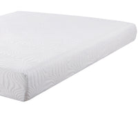 Eastern King Size Mattress with High Density Memory Foam, White - BM206551