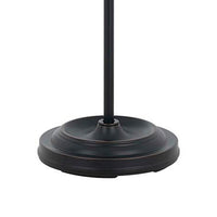 Adjustable Height Metal Pharmacy Lamp with Pull Chain Switch, Black - BM220838
