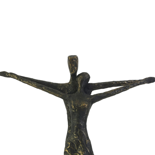 Polyresin Frame Titanic Inspired Sculpture, Bronze - BM221062