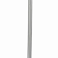 3 Way Torchiere Floor Lamp with Frosted Glass shade and Stable Base, White - BM223598