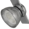 12W Integrated LED Metal Track Fixture with Mesh Head, Silver - BM223682
