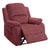 39 Inch Fabric Power Recliner with USB Port, Red - BM232060