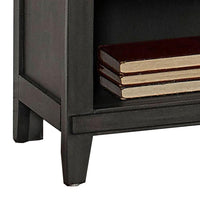 21 Inch 1 Drawer Nightstand with Bottom Shelf, Gray - BM233746