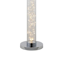 Floor Lamp with 360 Pieces LED Rope Bulbs, Silver - BM240322