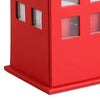 Telephone Booth Jewelry Box with 2 Drawers, Red - BM240350