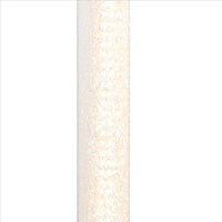 Column Style Floor Lamp with Sandrock Acrylic Tube, Clear - BM240869