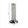 Column Table Lamp with Integrated Multicolored LED, Clear - BM240870