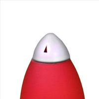 Kid Table Lamp with Rocket Design Silhouette, Red - BM240954