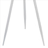 29.5'' Dome Lattice Metal Planter with Tripod Peg Legs, Set of 2, White - BM241061