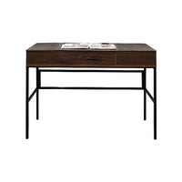 Writing Desk with Lift Top Storage and USB Plugin, Brown - BM250369