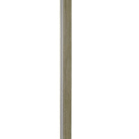 61 Inch Wood Floor Lamp Dimming LED Column, Brown - BM271958