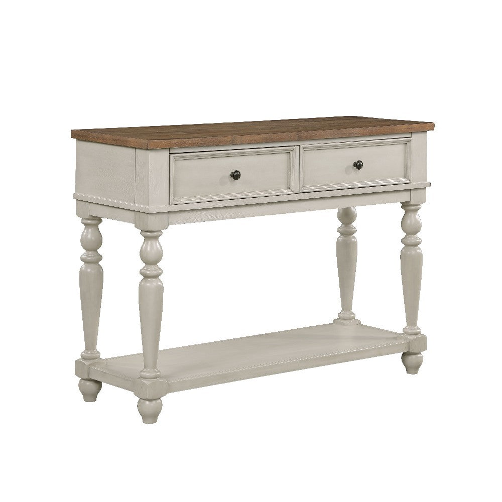 benzara Katherine 52 Inch Console Sideboard Buffet White - BM272125