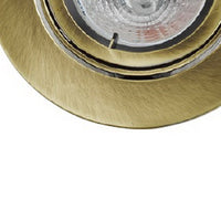 4 Inch 12V Round Ceiling Light with Metal, Antique Bronze - BM272352