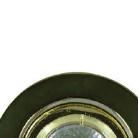 4 Inch 12V Round Ceiling Light with Metal, Antique Brass - BM272354