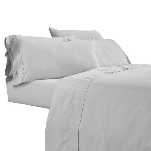 Minka 4 Piece Twin Bed Sheet Set, Soft Antimicrobial Microfiber, Gray - BM276845