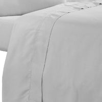 Minka 6 Piece Full Bed Sheet Set, Soft Antimicrobial Microfiber, Gray - BM276846