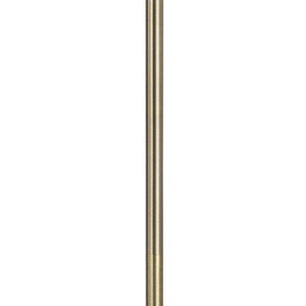 66 Inch Adjustable Arc Floor Lamp, Dome Shade, Dark Bronze, Antique Brass - BM280520