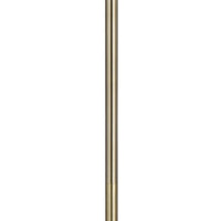 66 Inch Adjustable Arc Floor Lamp, Dome Shade, Dark Bronze, Antique Brass - BM280520