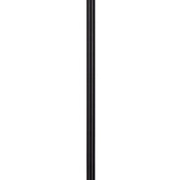 61 Inch Modern Floor Lamp, Hanging Mesh Shade, Metal Base, Black - BM282165