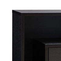 Jett 47 Inch TV Entertainment Console, 2 Drawers, 2 Shelves, U Legs, Brown - BM284411