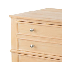 27 Inch Bedside Table, 2 Drawers, Textured Wood, Modern Veneer Finish Brown - BM285224