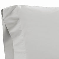 Ivy 4 Piece California King Size Soft Cotton Sheet Set, Prewashed, White - BM285648