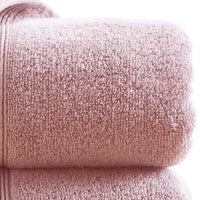 Lyra 2 Piece Ultra Soft Towel Set, Cotton, Absorbent Shaggy Texture, Pink - BM287480