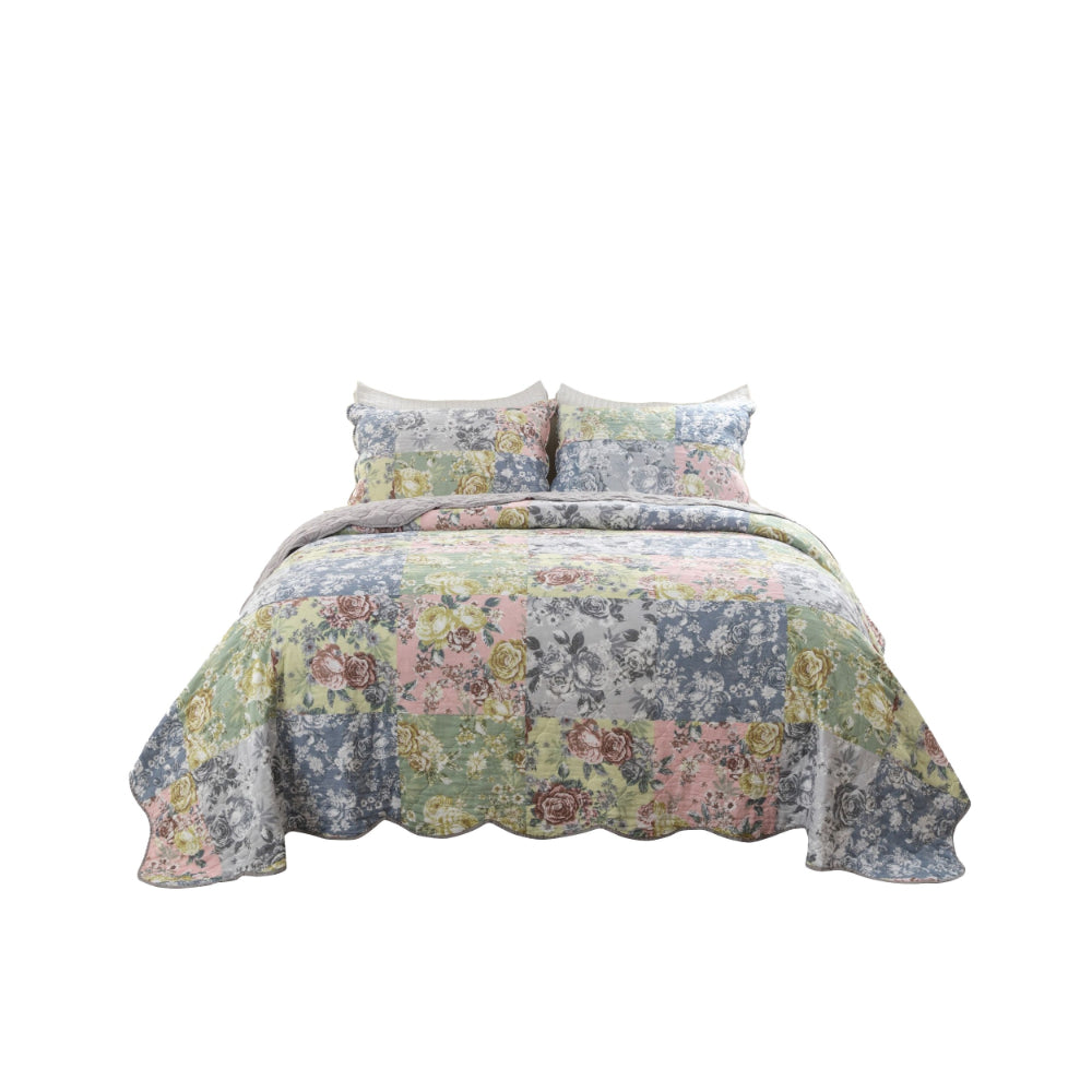 送料無料 新品 PHENIX Quilt Kids 2ピース 140 NAB Origami Pieced Starlight Patchwork 3-piece Quilt Set | Costco