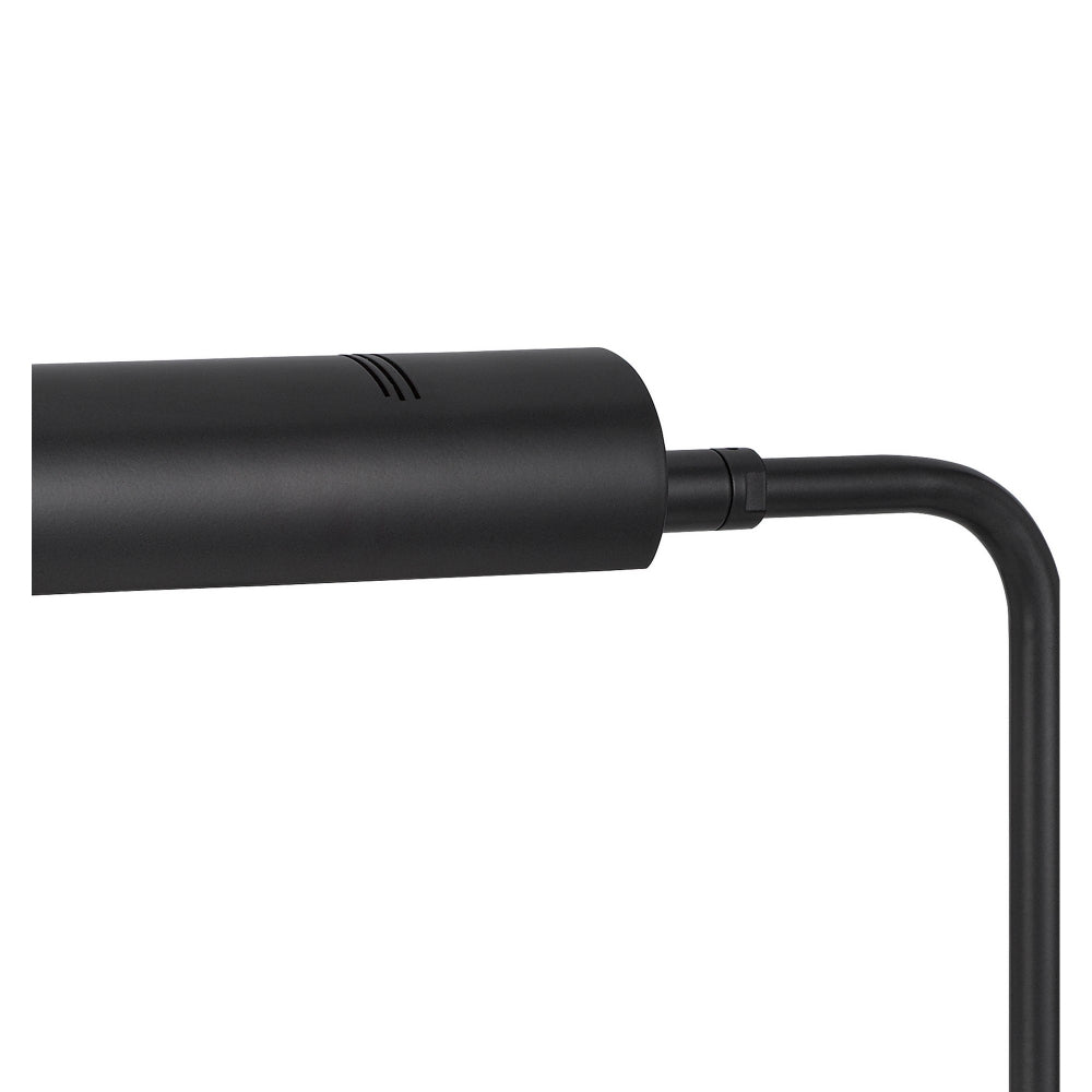 Dyna 18 Inch Integrated LED Desk Lamp, Wireless USB Port, Matte Black - BM295991