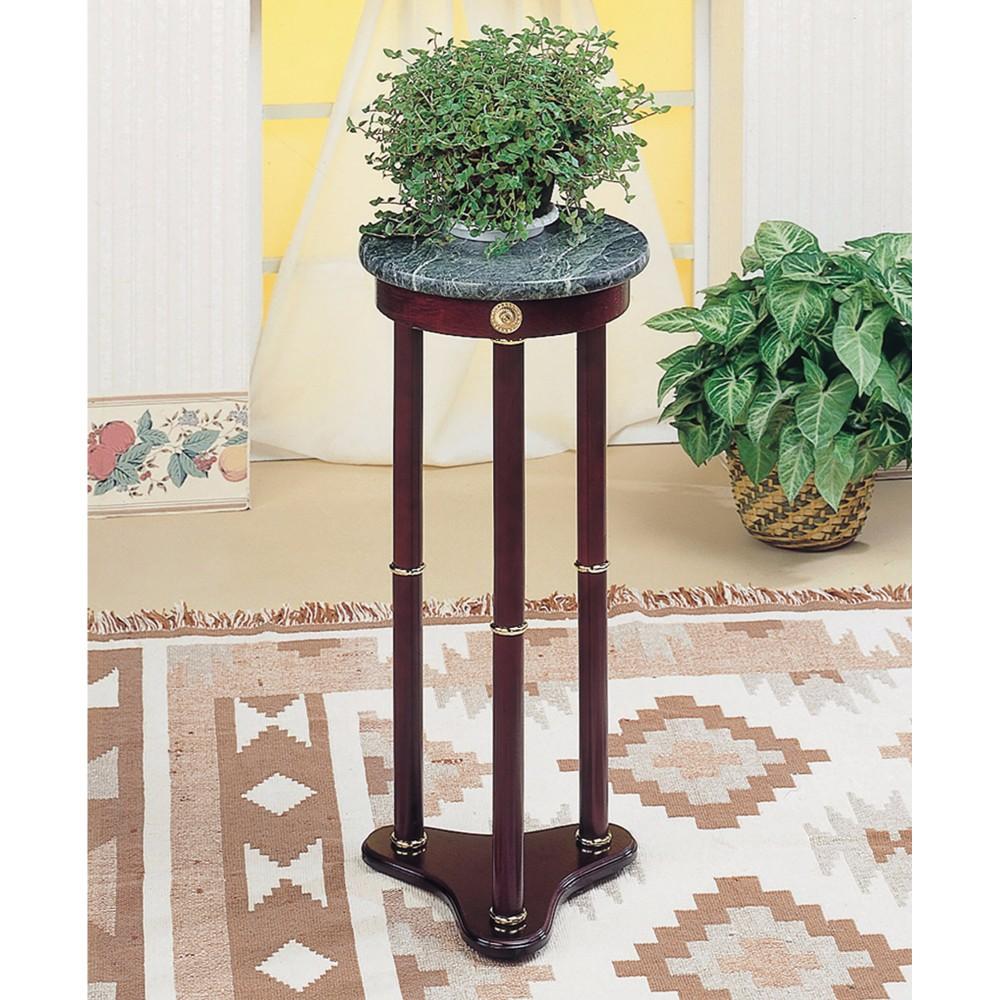 BM69281 Ideally Classic Accent Table, Merlot Brown