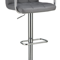 BM69391 Swiveling Bar Stool, Grey