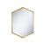 BM163975 Metal Wall Mirror, Gold
