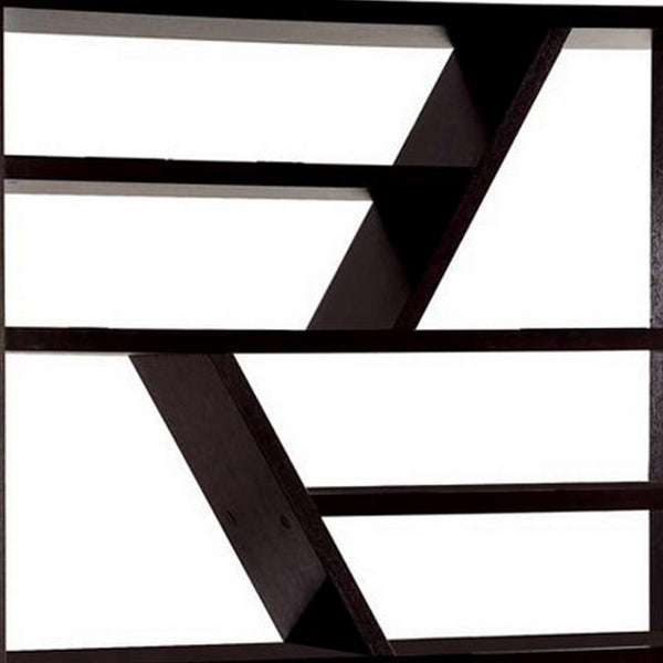 BM123646 Kamloo Contemporary Display Shelf , Espresso
